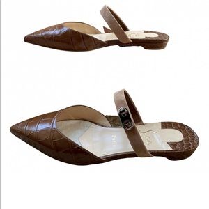 Christian Louboutin Choc Lock Flats size 38